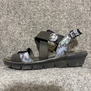 Wolky Electra Ultralight Sport Leather Strappy Comfort Sandals Womens 41 US 10